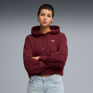 W CROPPED HOODIE