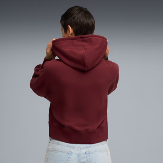 W CROPPED HOODIE