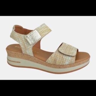 SANDALIA CUÑA VELCRO