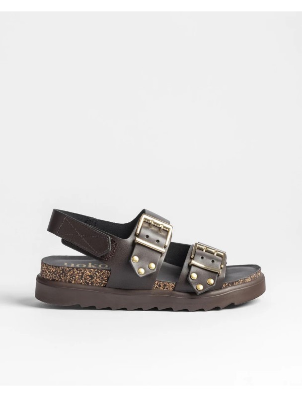 SANDALIA 2 HEEBILLAS TALONADA