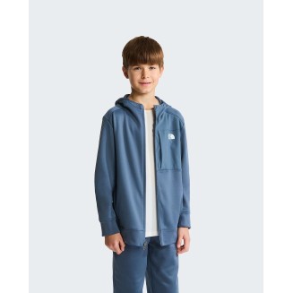 JR FLEECE FZ HOODE